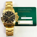 Rolex Cosmograph Daytona 116508 Black Diamond Dial
