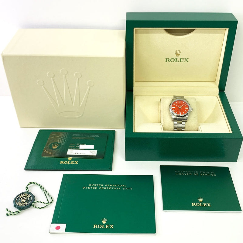 Rolex Oyster Perpetual 277200 Coral Red Dial
