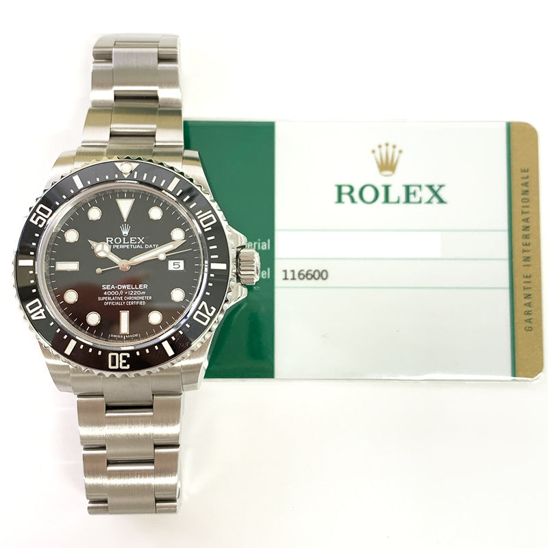 Rolex Sea-Dweller 116600 Black Dial