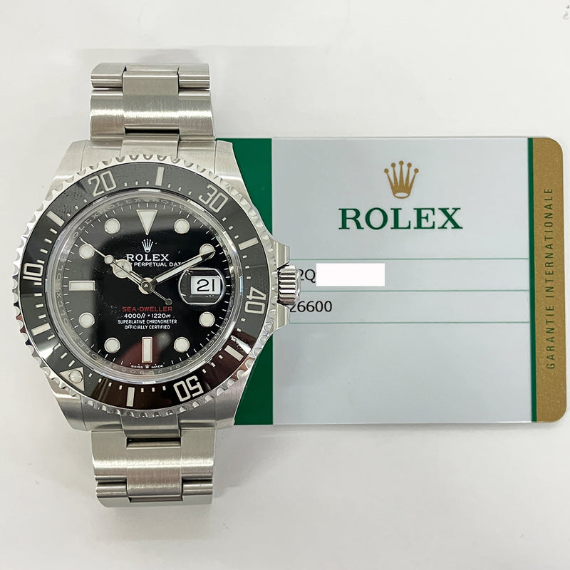 Rolex Sea-Dweller 126600 Black Dial