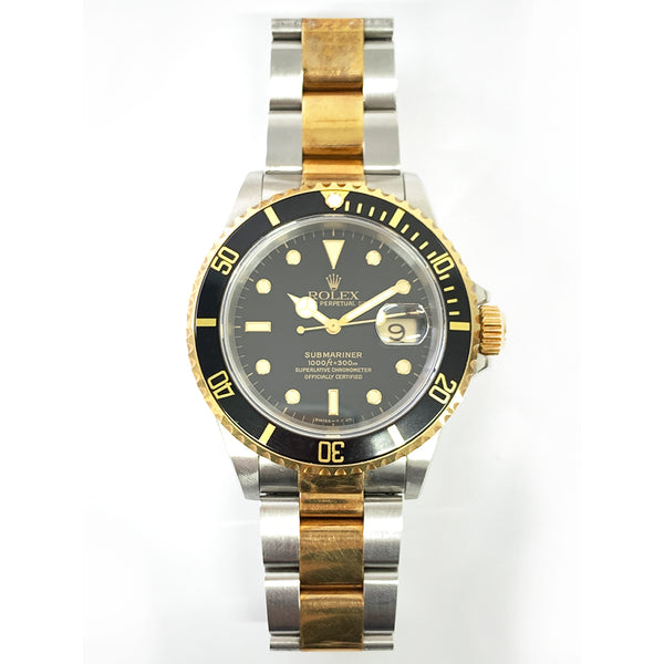 Rolex Submariner date 16613 Black Dial