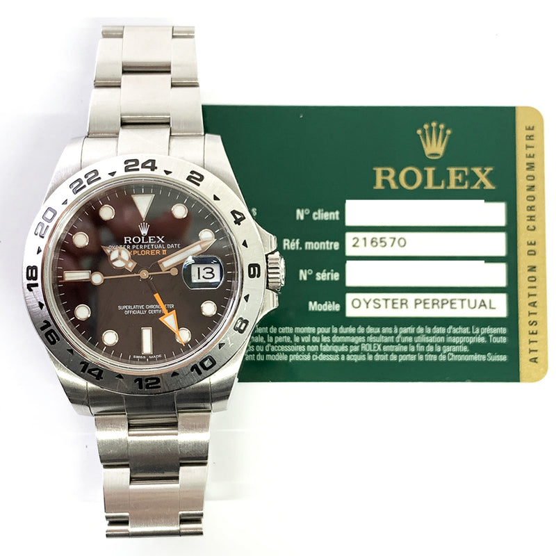 Rolex Explorer 216570 Black Dial