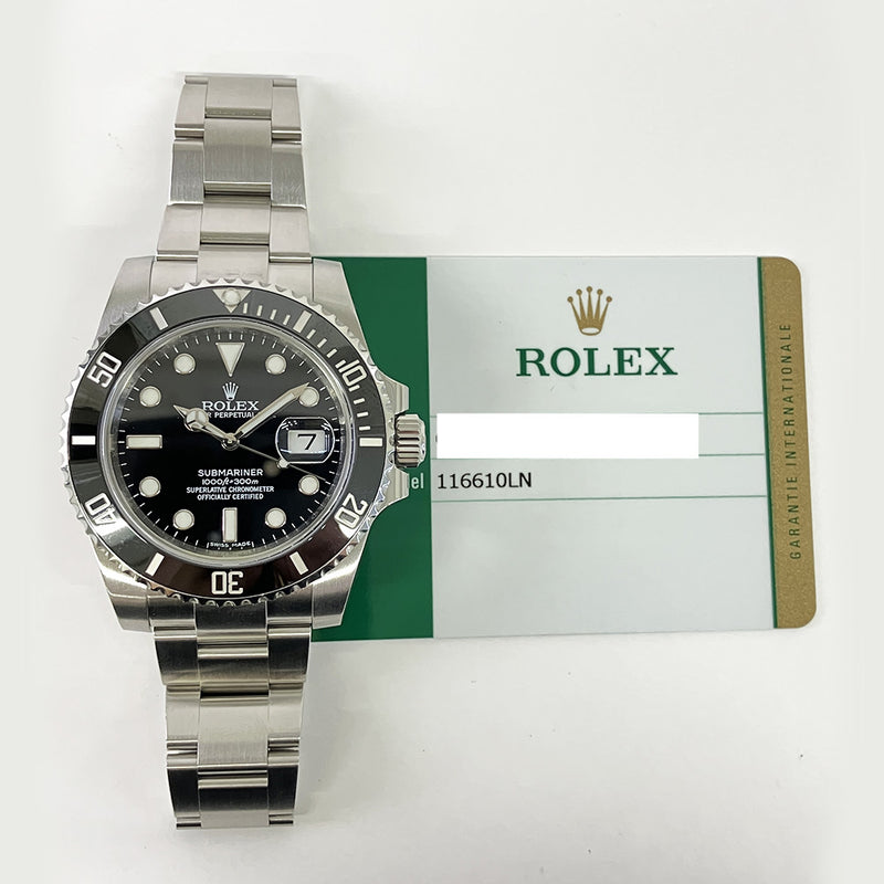 Rolex Submariner Date 116610LN Black Dial