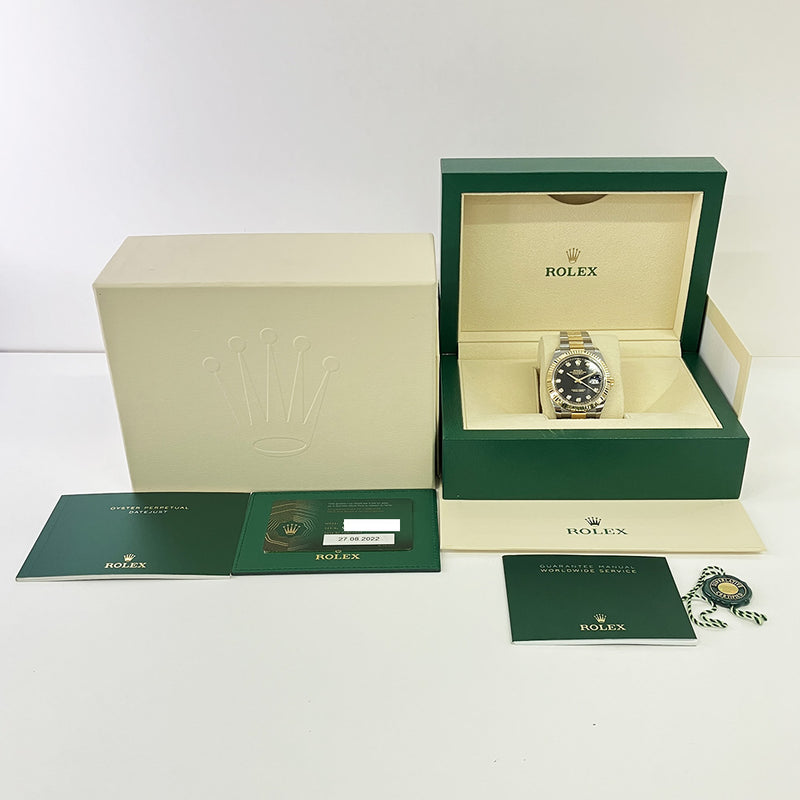 Rolex Datejust 126333 Black Diamond Dial