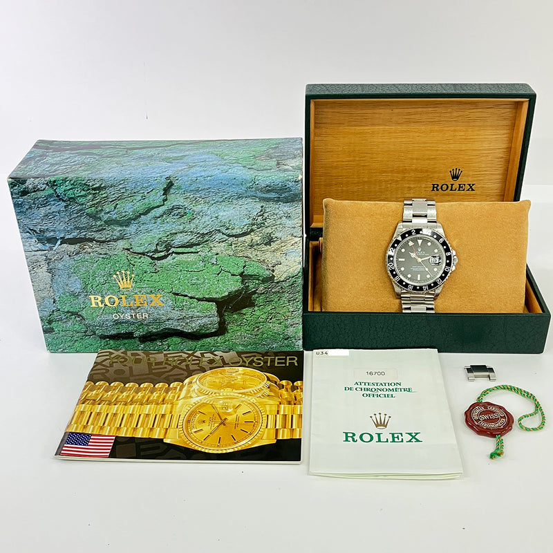 Rolex Gmt-Master 16700 Black Dial