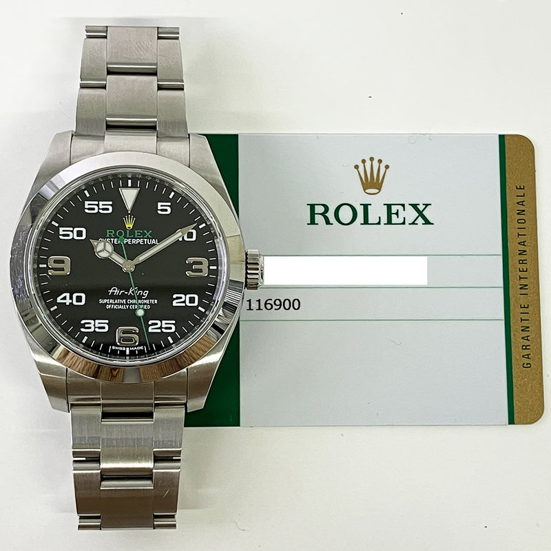 Rolex Air-King 116900 Black Dial