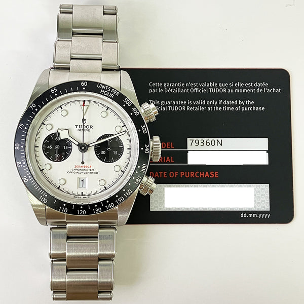 Tudor Black 79360N Panda Dial