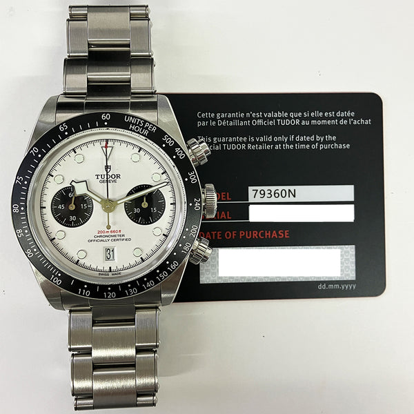 Tudor Black 79360N Panda Dial