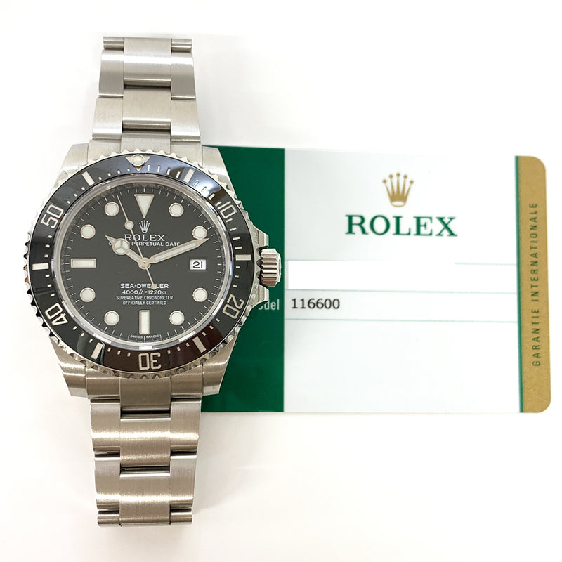 Rolex Sea-Dweller 116600 Black Dial