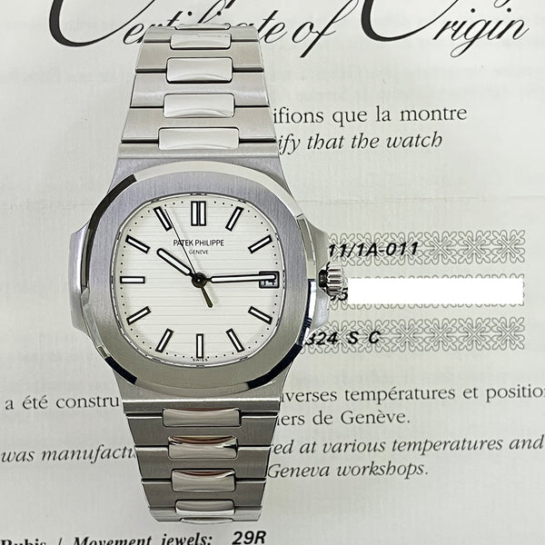 Patek Philippe Nautilus 5711/1A-011 White Dial