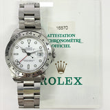 Rolex Explorer 16570 White Dial