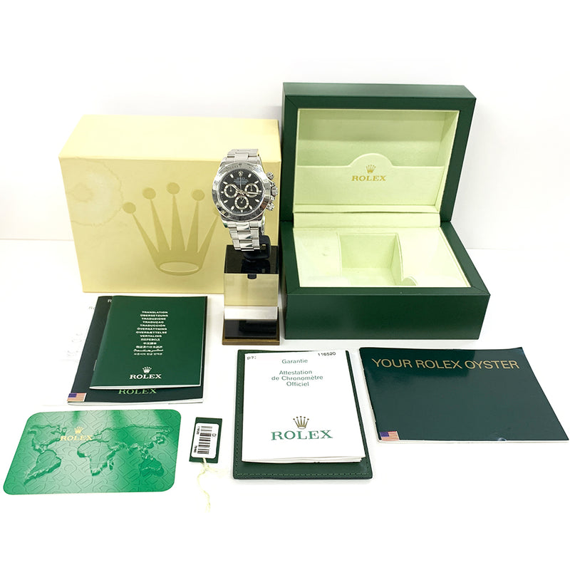 Rolex Cosmograph Daytona 116520 Black Dial