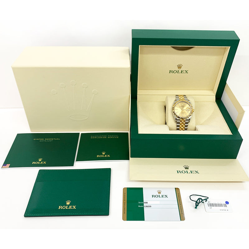 Rolex Detajust 12623 Champagne Dial