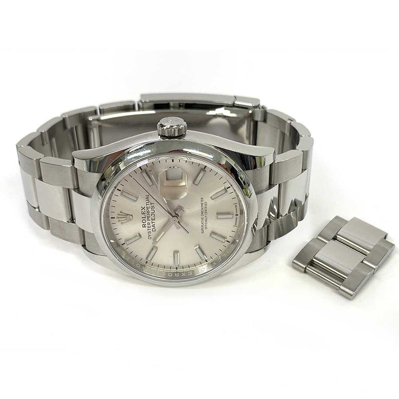 Rolex Datejust 126200 Silver Dial