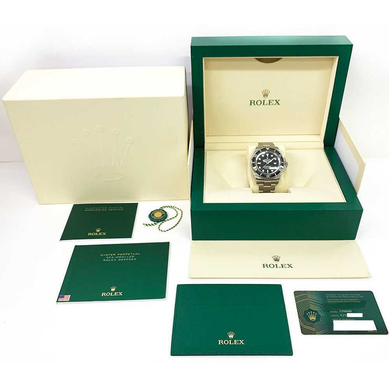 Rolex Deepsea 126660 Black Dial box