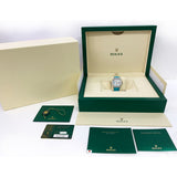 Rolex Day Date 128159RBR Pave Diamond Roman Dial