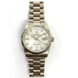 Rolex Day-Date 118239 Presidential Silver Diamond Dial