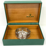 Rolex Detajust 16234 Silver Roman Dial