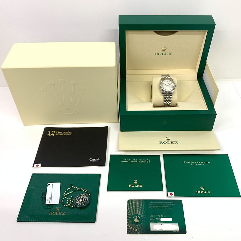 Rolex Detajust 178274 Silver Jubilee Diamond Dial