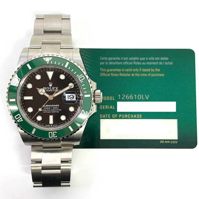Rolex Submariner Date 126610LV Starbucks Dial