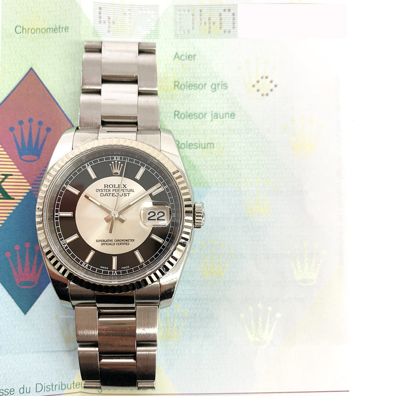 Rolex Datejust 116234 Bullseye Dial 