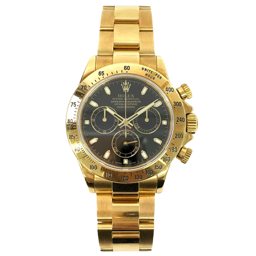 Rolex Cosmograph Daytona 116528 Black Dial