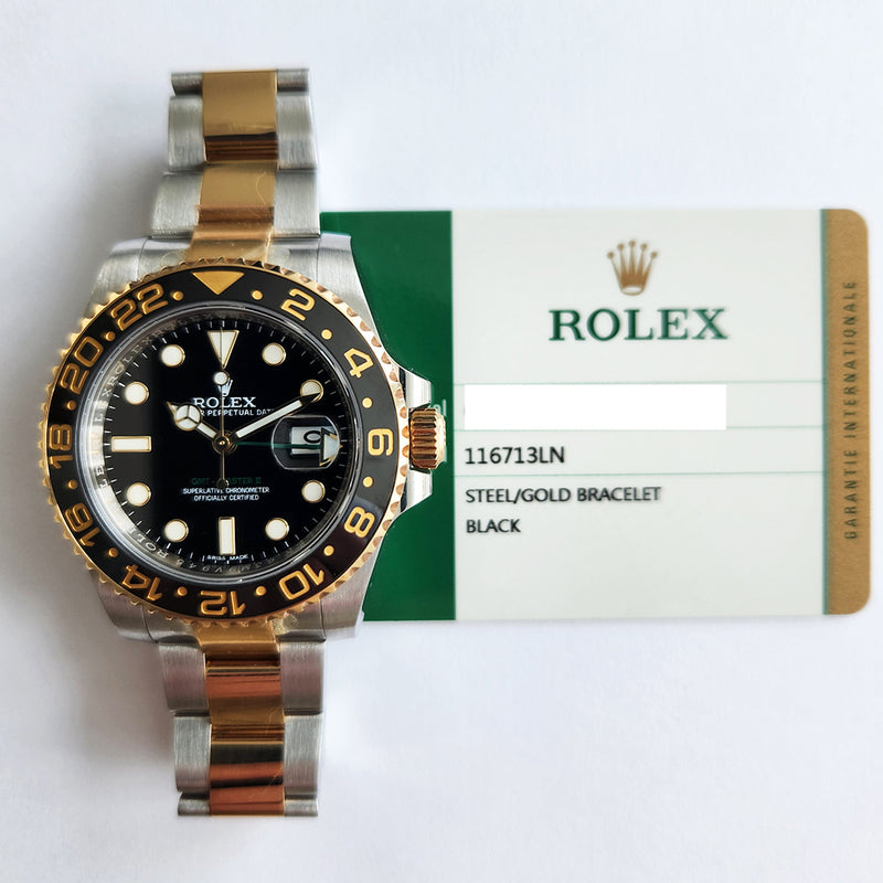 Rolex Gmt-Master 116713LN Black Dial