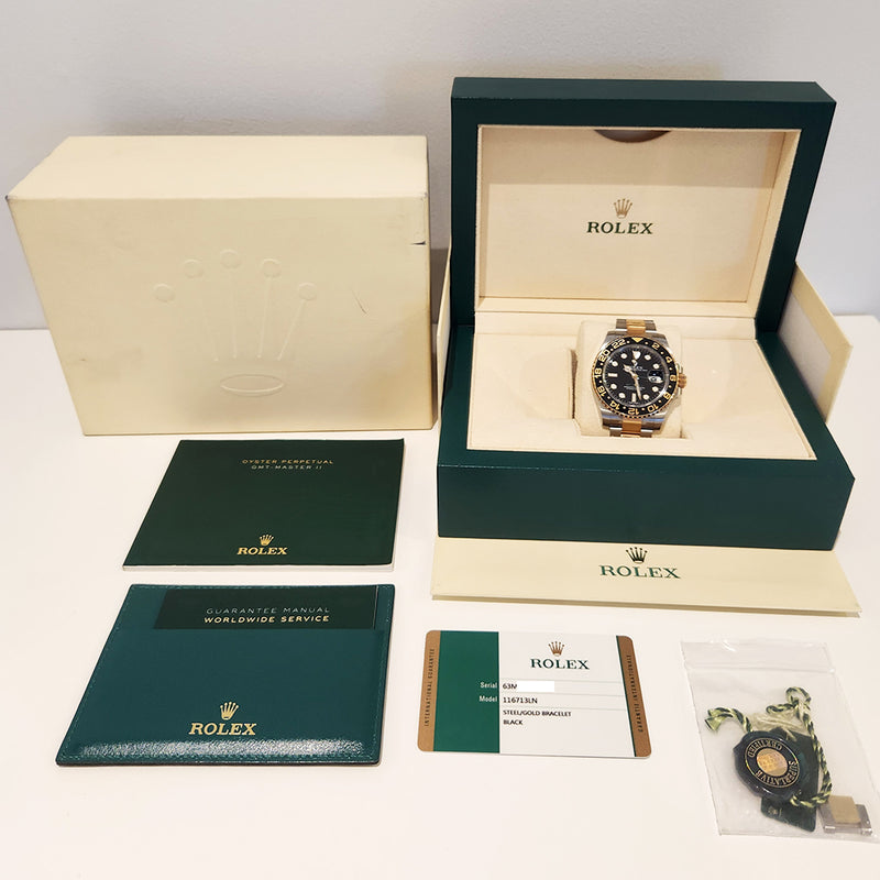 Rolex Gmt-Master 116713LN Black Dial