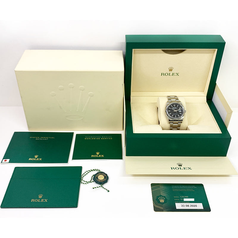 Rolex Datejust 126200 Black Dial