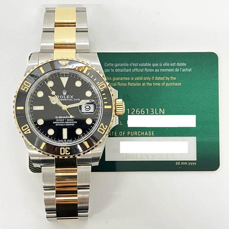 Rolex Submariner Date 126613LN Black Dial