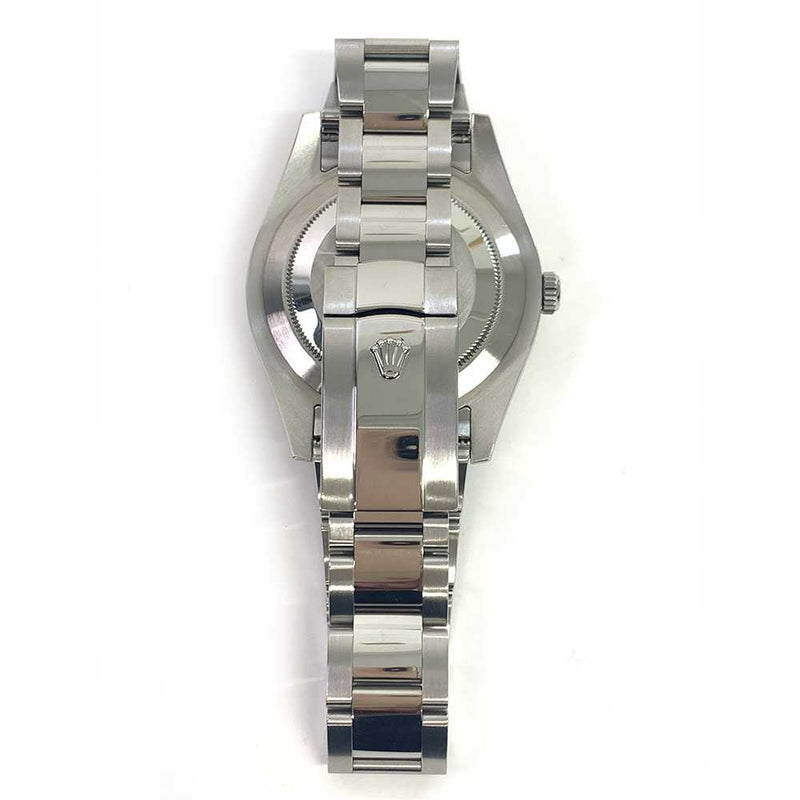 Rolex Datejust 116334 Silver Blue Arabic Dial