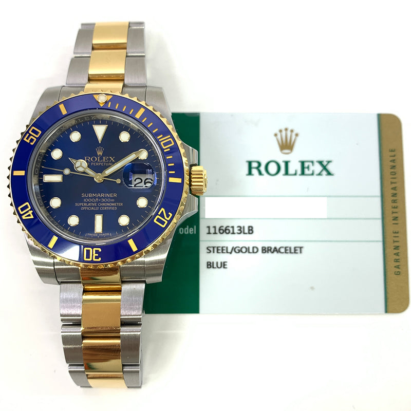 Rolex Submariner Date 116613LB Blue Dial
