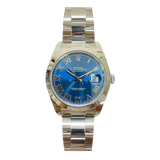 Rolex Datejust 126300 Blue Roman Dial
