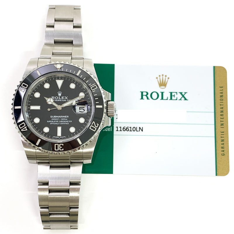 Rolex Submariner Date 116610LN Black Dial
