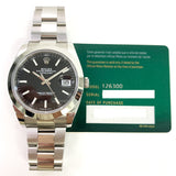 Rolex Datejust 126300 Black Dial
