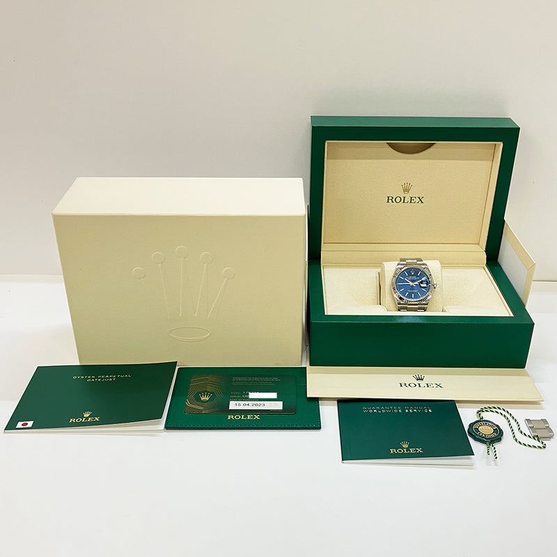 Rolex Detajust 126234 Blue Dial