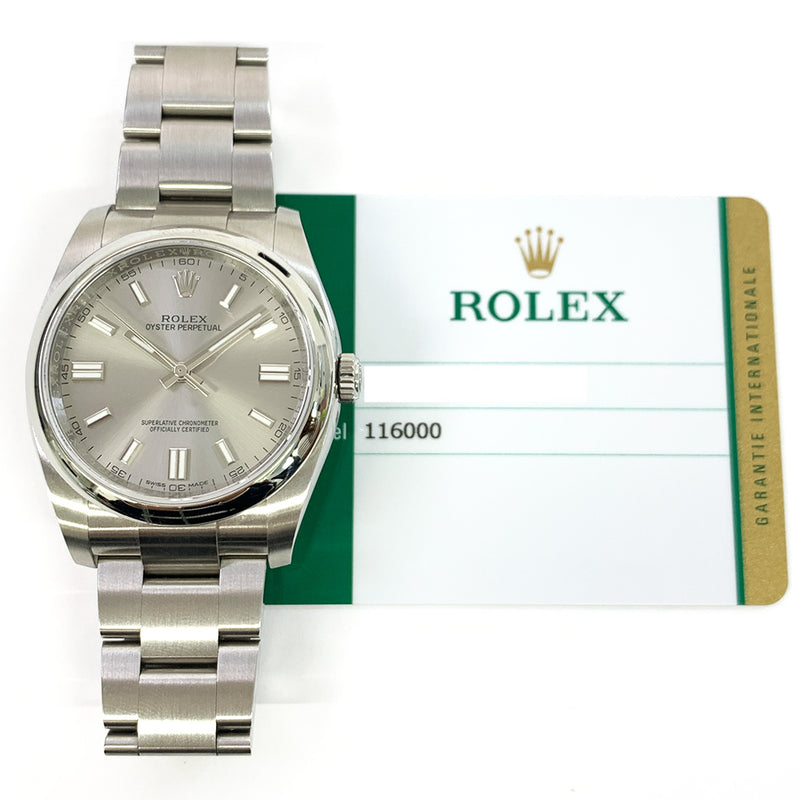 Rolex Oyster perpetual 116000 Steel Dial