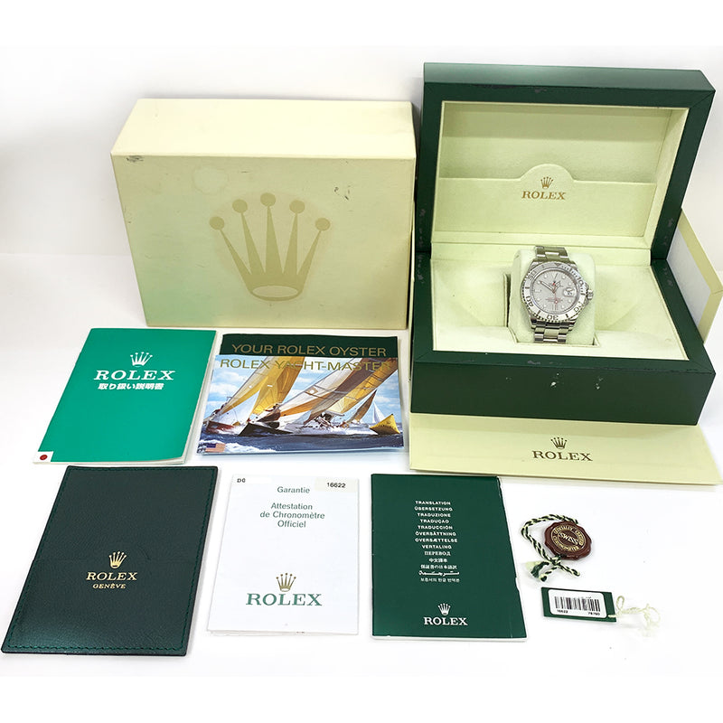Rolex Yacht-Master 16622 Platinum Dial