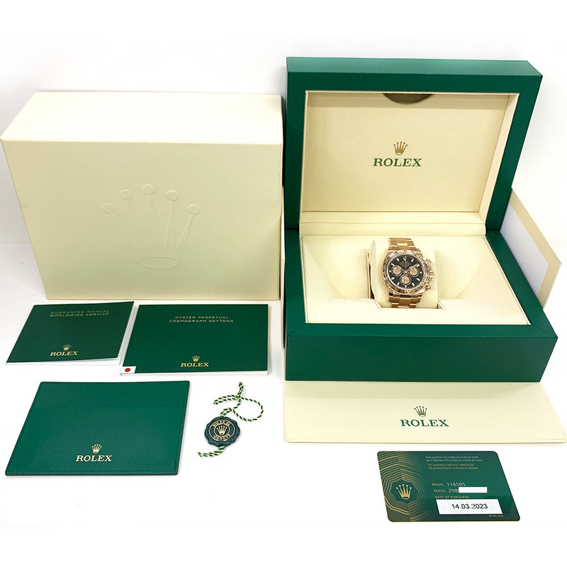 Rolex Cosmograph Daytona 116505 Black Dial