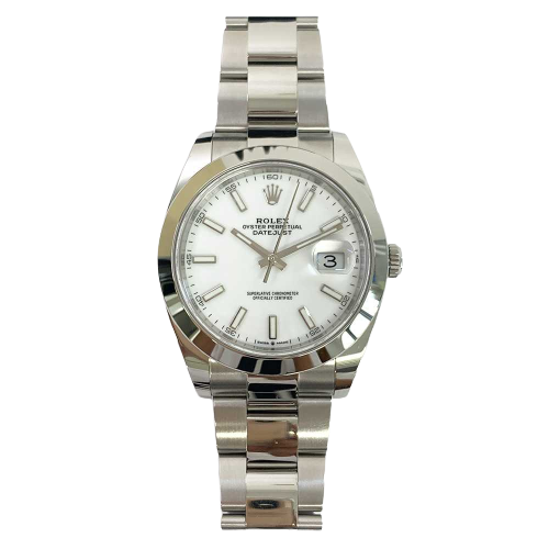 Rolex Datejust 126300 White Dial