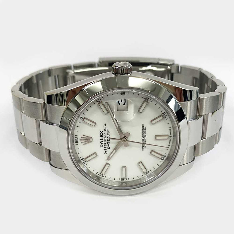 Rolex Datejust 126300 White Dial