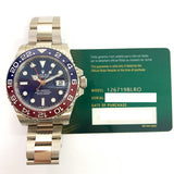 Rolex Gmt-Master 126719BLRO Blue Dial