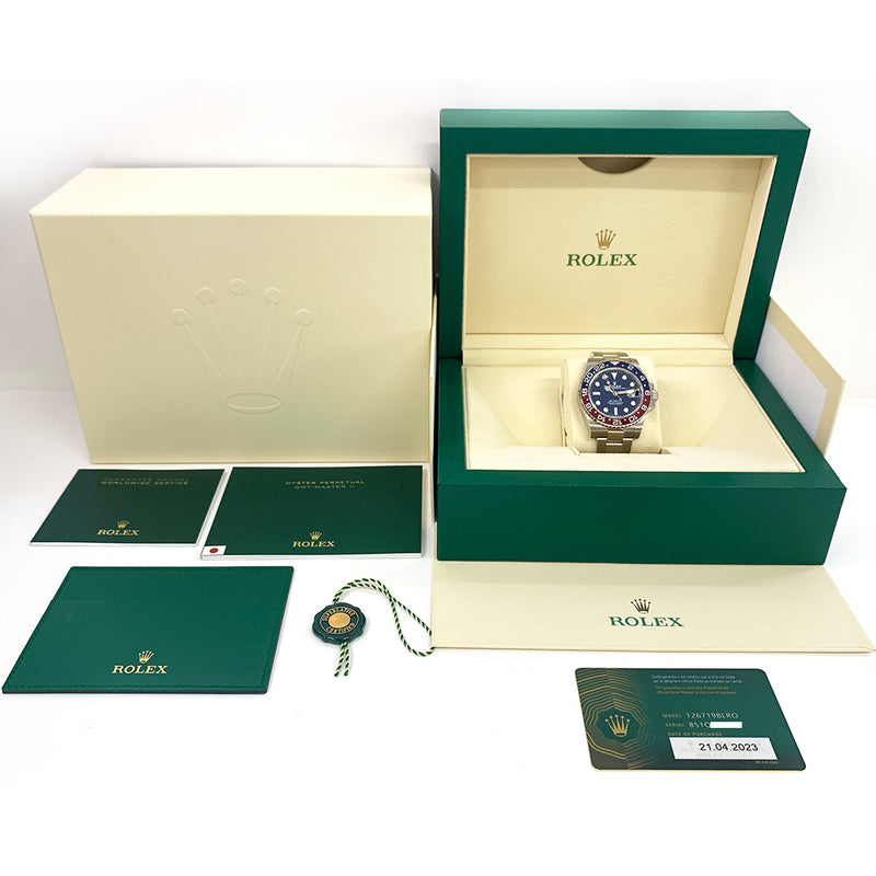 Rolex Gmt-Master 126719BLRO Blue Dial
