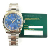 Rolex Datejust 126334 Blue Roman Dial