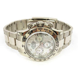 Rolex Cosmograph Daytona 116509 White Mop Diamond Dial