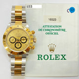 Rolex Cosmograph Daytona 16523 Champagne Dial