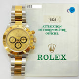 Rolex Cosmograph Daytona 16523 Champagne Dial