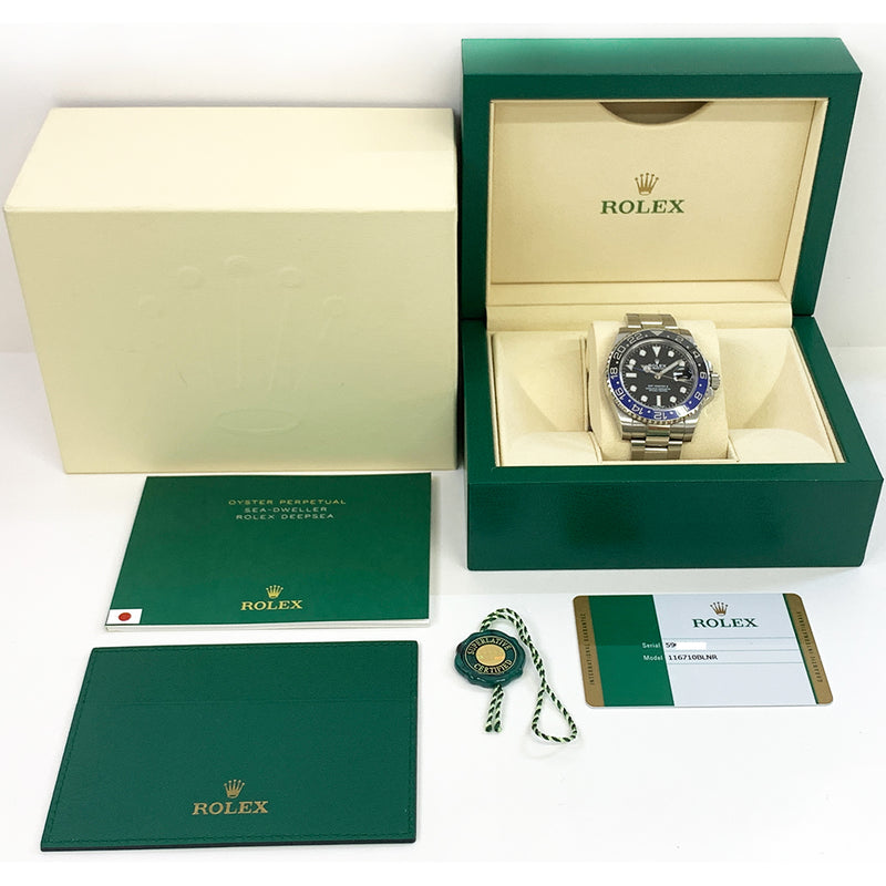 Rolex Gmt-Master 116710BLNR Batman 
