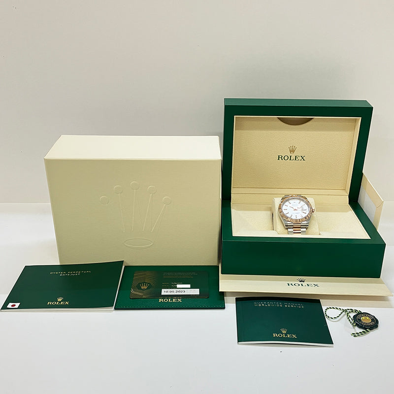 Rolex Datejust 126331 Silver Fluted Dial