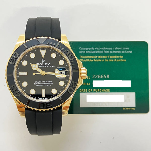 Rolex Yatcht-Master 226658 Black Dial